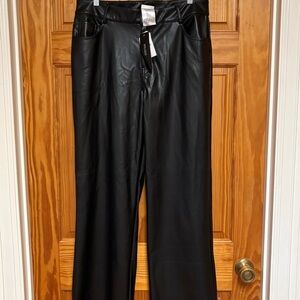 Viligo Faux Leather Pants XL NWT